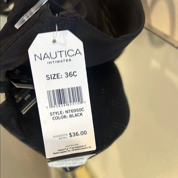 Nautica Black Strapless Convertible Bra - Picture 3 of 3